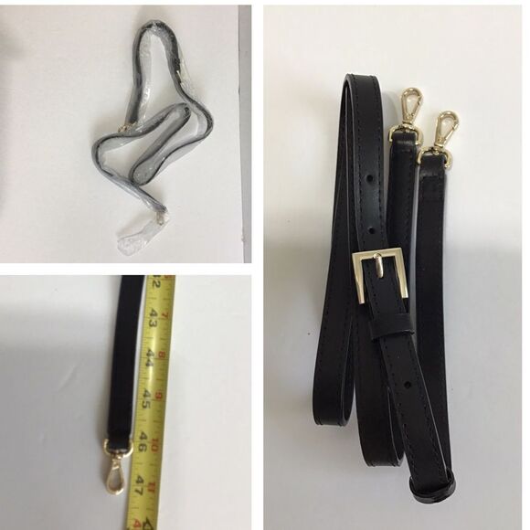 TED BAKER Saffet Oversized Bucket Tote Bag Black Leather New With Tag Oversized - Picture 4 of 15